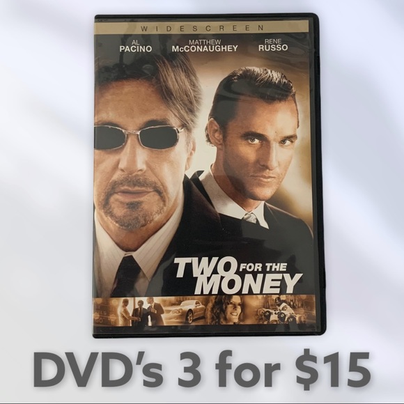 📀 Two For the Money DVD movie 📀 - Picture 1 of 3